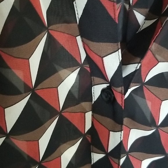 Pleione Geometric Pattern Tunic - Picture 2 of 11